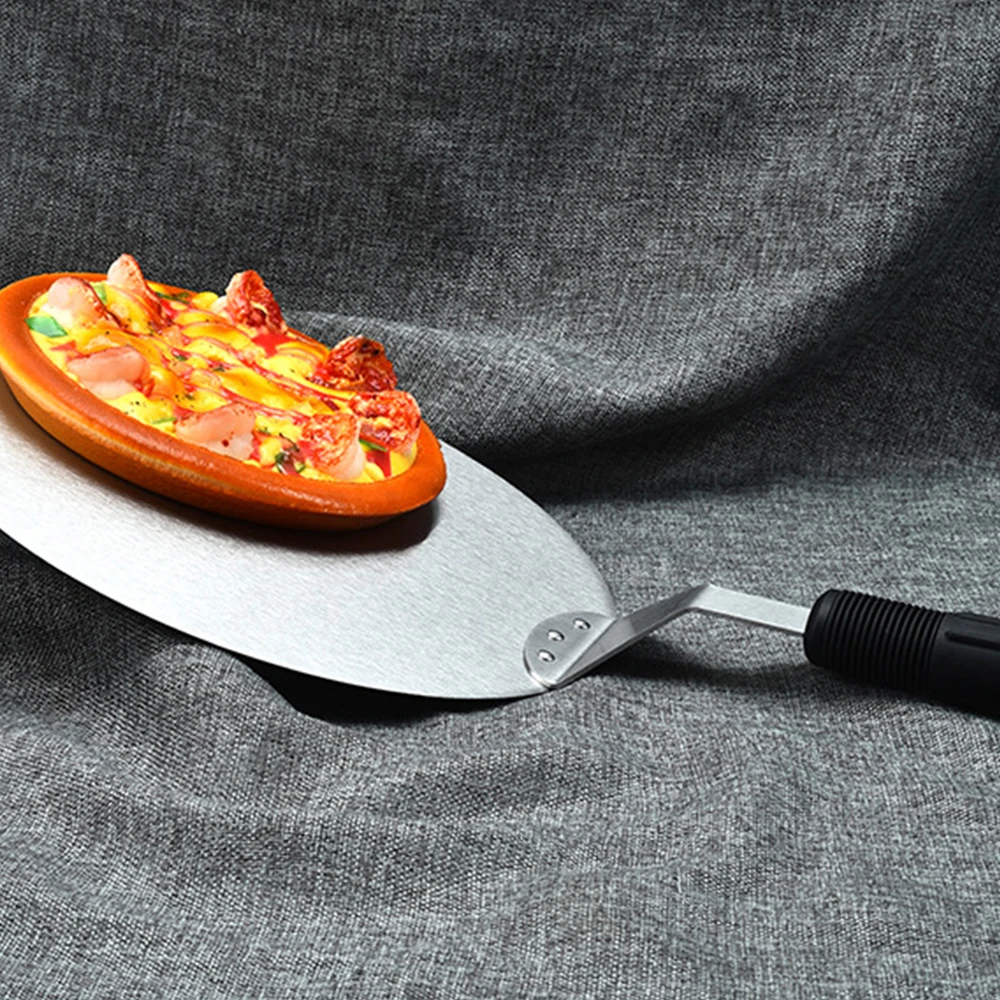 Анти-ошпаривание пица лопати пластмасова дръжка през цялата най-високо качество неръждаема стомана торта с лопата печене инструмент кухненски принадлежности