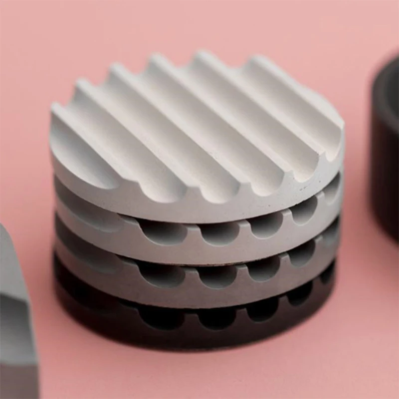 Творчески САМ цимент влакчета мухъл за домакинството на каботажните силиконови форми на бетонни занаятчийски чаша тава мебели мухъл