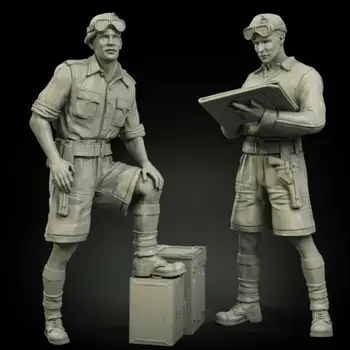 1/35 ancient British officers North set include 2 Resin figure Model комплекти Miniature gk Unassembly Unpainted