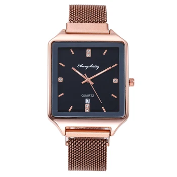 2020 мода ежедневни дамски часовник луксозни сплав колан, дамски ръчни часовници за жени розово злато кварцов часовник relogio feminino