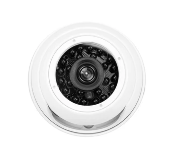 24шт инфрачервени светодиоди 8МП,5MP,4Мп,2MP водоустойчив бял метал за откриване на лицето аудио купола за наблюдение на сигурността AHD ВИДЕОНАБЛЮДЕНИЕ камера
