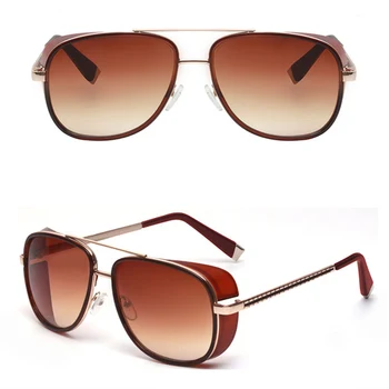 ASUOP 2019 нови мъжки слънчеви очила с UV400 овални метална рамка дамски слънчеви очила модерен марка дизайнер звезда спортни слънчеви очила за шофиране