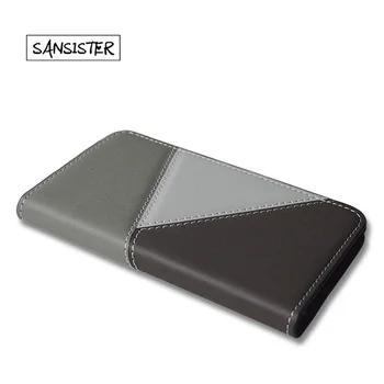 Sansister Fashion многоцветен калъф за телефон iPhone 6 6S 7 8 8Plus X XR X Max case тънък слот за карти чантата с Магнит