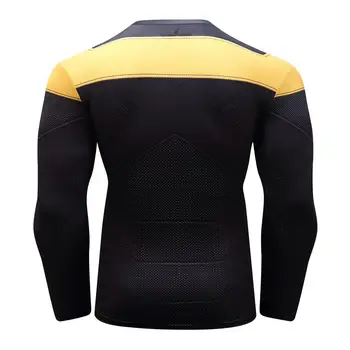 X-Men Dark Phoenix 3D печатни тениски мъжки компресиране риза cosplay костюм Капитан на американския блузи с дълъг ръкав за мъже