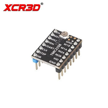 XCR3D TMC2208 V2. 0 модул за драйвер стъпков мотор StepStick за дънната платка е ултра-тих с теплоотводом 3D принтер части