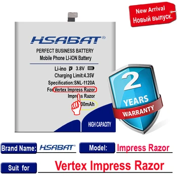 Батерия HSABAT 2800mAh за самобръсначки Vertex Impress/Lagune