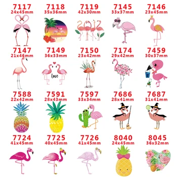 Безплатна доставка 30 бр характер фламинго плосък смола PR 7117