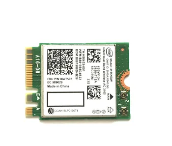 Двухдиапазонная безжична мрежа-AC 3165 NGFF Intel 3165NGW M. 2 802.11 ac WiFi 433Mbps на WLAN Card+Bluetooth 2.4 G / 5Ghz Мрежа за лаптоп Lenovo