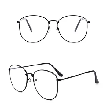 Женски нови модни очила за овално огледало очила метална дограма за UV400 защита дизайнерски очила Oculos De Sol за унисекса