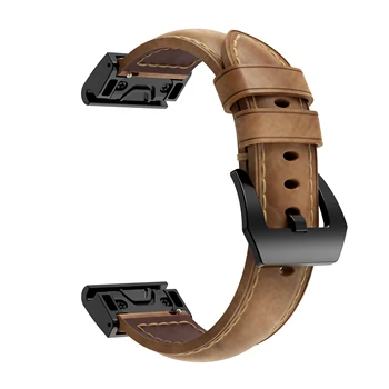 Кожена каишка за часовник Easy fit quick Link гривна каишка 22 мм за Garmin Fenix 5/5 Plus fashion Smart Watch bands гривни