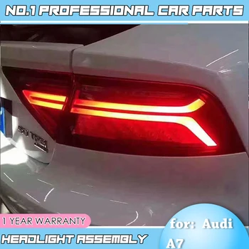 колата accessoriesTail Light за Audi A7 задните светлини 2011-2017 LED задна светлина задна светлина движещ се мигач задна светлина