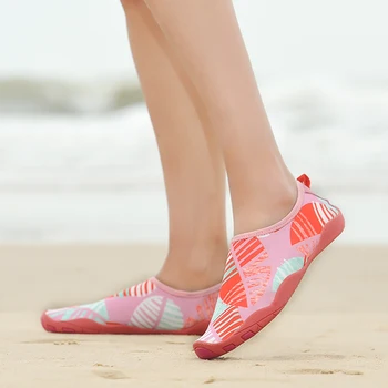 Лято открит плувен вода обувки за мъже, жени любителите на спорта плажната обувки, дишаща нескользящая бързосъхнеща бос Блатни обувки