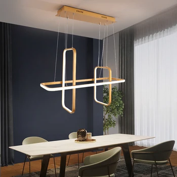НЕО GLeam Creative Modern, LED полилей за спални хол трапезария бара кухня 110V 220V подвесная полилей