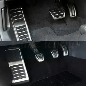 Педалите на автомобила покритие поставка за крака спирачна педала на съединителя за Volkswagen VW Jetta VII MK7 2019 2020 резервни части и аксесоари на кутията краката на автомобила