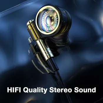 Стерео кабелни слушалки с микрофон слушалки Super Bass Sport Music Auriculares Против кабел за iPhone Xiaomi Huawei Honor слушалки