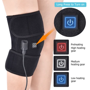 Топло за коляното Dropshipping Discounted Thermal Heat Therapy Wrap горещ компрес, за да спазми артрит аналгезия възстановяване на наранявания