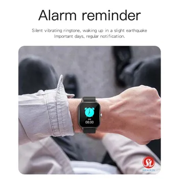 Шаолин Smartwatch мъжете пълен сензорен мулти-спортен режим с Умни часовници жени монитор на сърдечната честота за iOS и Android