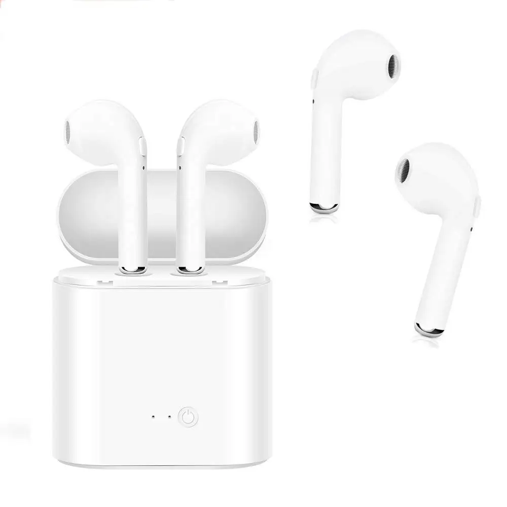 I7s TWS wireless Bluetooth Mini headphones Stere Sports слушалки, накрайници за уши за iPhone Bluetooth 5,0 слушалки Co