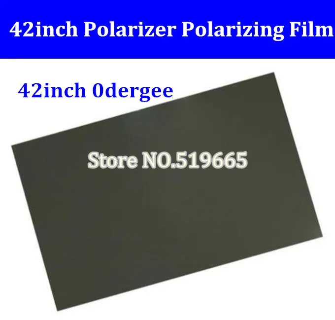 42inch 42 0degree 0 degree LCD LED polarizer film for lcd led TV front film