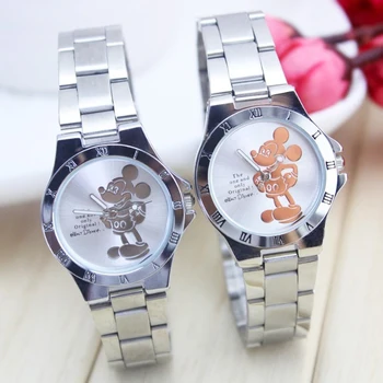 Мики високо качество на CMK момичета ръчен часовник дамски сребърен мода кварцов красиви малки дамски часовници reloje Relogio Feminino